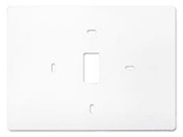 T119 PRO1 THERMOSTAT WALL PLAT PLASTIC W