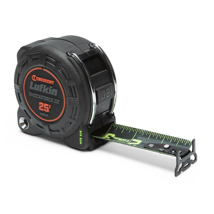 L1225B-02 NITE EYE TAPE MEASURE 25 FT