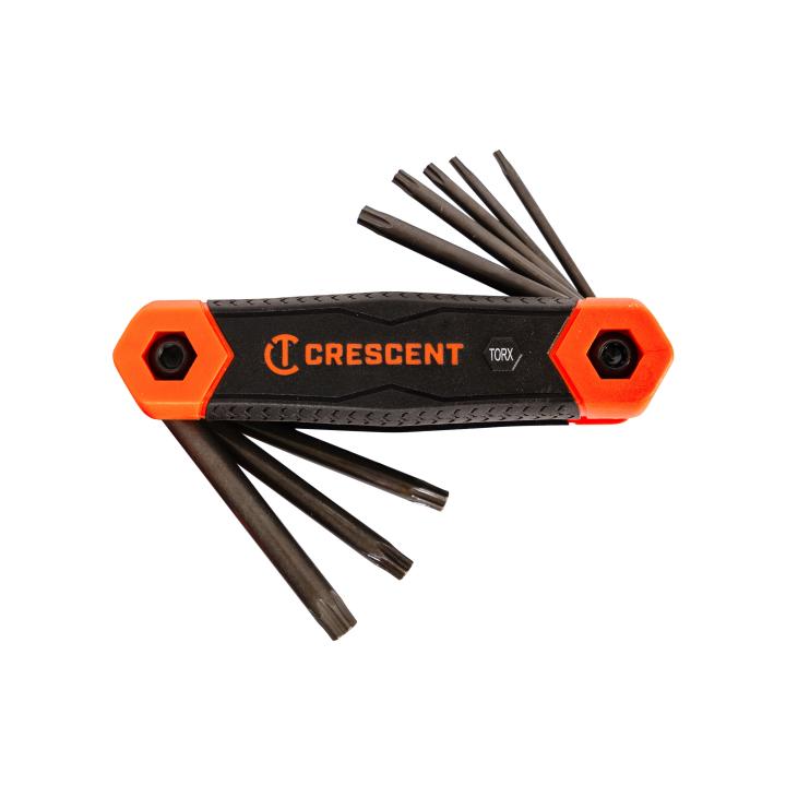 CHKFT8 FOLDING HEX KEY SET TORX