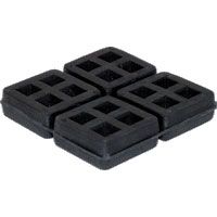 52117 RUBBER VIBRATION PAD 2X2 (19709)