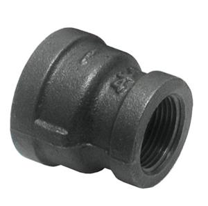 3/4 x 1/2 BLACK PIPE REDUCING COUPLING