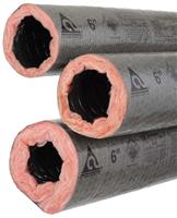 FLEX DUCT 4INX25FT GREY  POLY R4.2