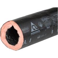 FLEX DUCT 6INX25FT GREY  POLY R8.0