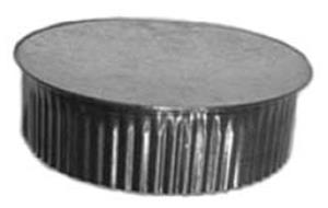 65 7IN RND END CAP-CRIMPED 6507