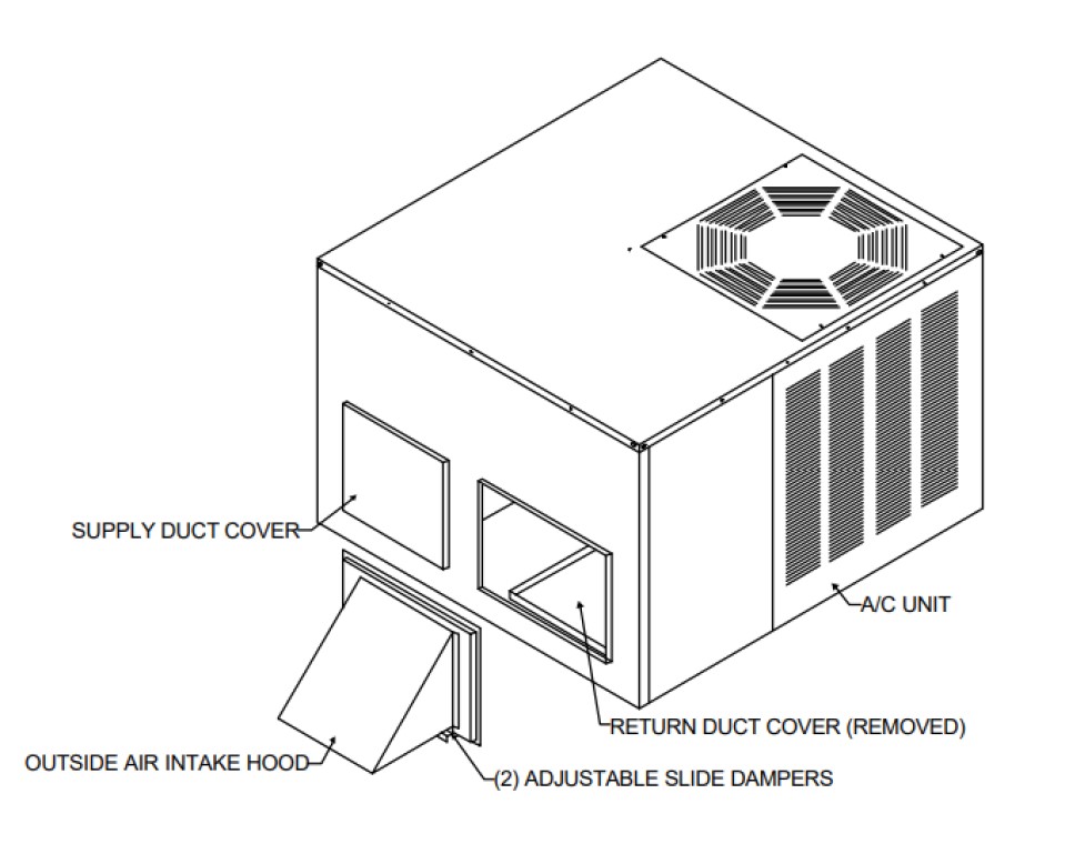 AXRF-FAA1 MAN FRESH A DAMPER  SM PACKAGE