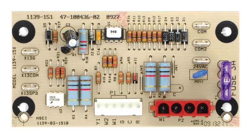 47-100436-02 CNTL BRD FOR X-13 MOTOR