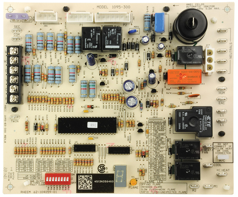 62-104059-01 FURNACE CNTRL BOARD R96PA